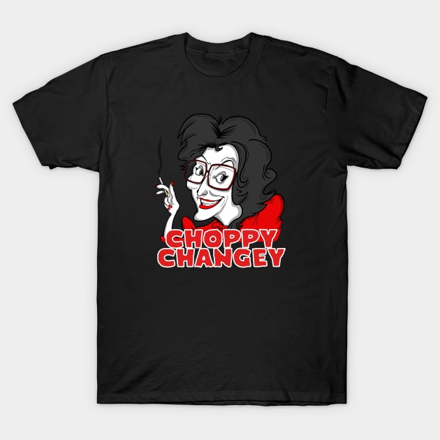 Choppy Changey - Bridget from RTE Republic of Telly Irish Series T-Shirt by natebramble